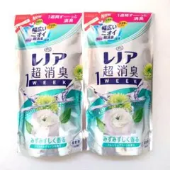 P＆G　レノア　超消臭　1WEEK　　フレッシュグリーン　380ml　2袋　P — image 1