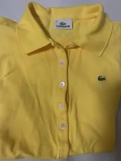 LACOSTE ラコステ 半袖 ポロシャツ イエロー 40サイズ — image 1