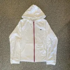 【F2】 LACOSTE SPORT ジップアップパーカー ホワイト 42 — image 1