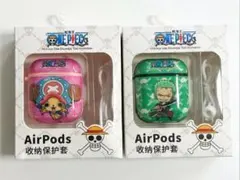 【2点セット】ワンピース AirPods ケース ゾロ&チョッパー — image 1