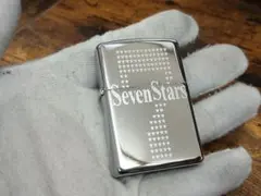 鏡面仕上げのSeven Stars セブンスター・オイルライター 新品 — image 1