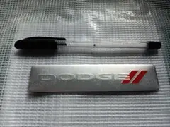 DODGE（ダッジ） エンブレムブレート　シルバー　(大) — image 1