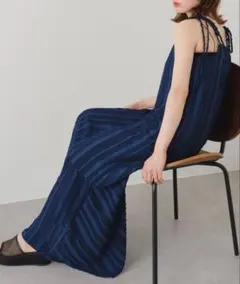 Kastane ストライプキャミワンピース L 【7/2まで出品最終値下げ】 — image 1