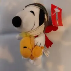 PEANUTS スヌーピー フライングエース ぬいぐるみ マスコット　難あり — image 1