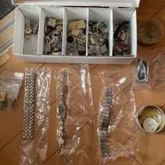 セイコー　テクノス　アルバ腕時計 替えベルト 部品　まとめセット — image 1