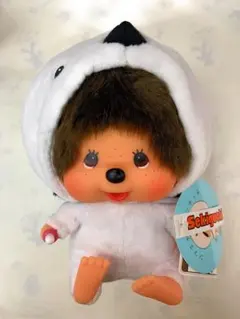 モンチッチ　北海道限定　シマエナガBIG ❗️Mサイズぬいぐるみ　新品 — image 1
