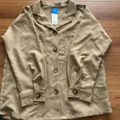 【新品】シャツ　ベージュ — image 1
