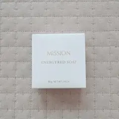 【新品】MISSION ミッション エナジーレッド ソープ 80g 洗顔石鹸 — image 1