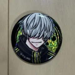 【猫咲波久礼】桃源暗鬼 ホログラム 缶バッジ — image 1