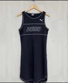 PUMA ブラック　ワンピース XS 韓国　Kpop 韓国プーマ　ストリート — image 1