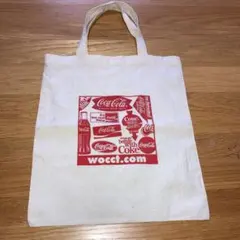 Coca-Cola コカ・コーラ ロゴ入り トートバッグ — image 1