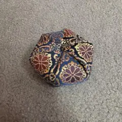 【美品】金襴香合 布香合 御香入れ 携帯用 仏具 茶道具 法衣 — image 1