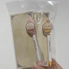 ちいかわ アクリルマスコット付きボールペン 2本セット — image 1