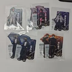 全8枚セット 銀河特急ミルキー⭐︎サブウェイ セブンイレブン ステッカー — image 1