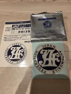 JAFレヂンバッジ、ステッカーのセット — image 1