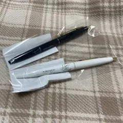 松島聡　コ。展　ボールペン 2本セット 黒 白　timelesz — image 1