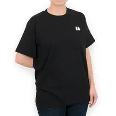 LOVOTロゴＴシャツ(ヒト用)：ブラック　フリーサイズ — image 1