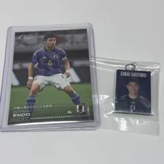 遠藤航 サッカー 日本代表 エポックワン カード めじるしチャーム — image 1