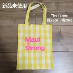 【新品未使用】Maui + Strong チェック柄エコバッグ — image 1