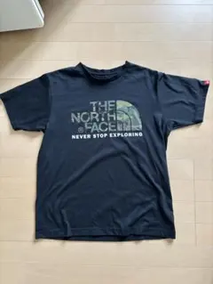 THE NORTH FACE カモフラロゴ Tシャツ — image 1