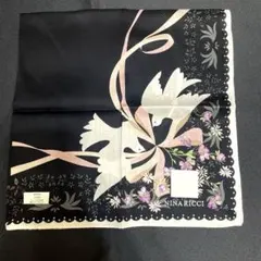 〈新品未使用〉NINA RICCI ハンカチ 花柄 鳩モチーフ — image 1