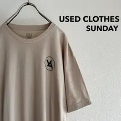 古着 “SUNDAY” Print T-shirt / 綿ポリ Tシャツ — image 1