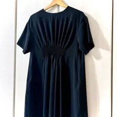 mila schon BLUE LABELブラック 黒 半袖チュニック(L) — image 1