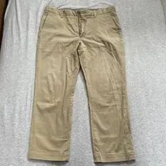 美品！Banana Republic チノパン ベージュ34✖️32 クロップド丈 — image 1