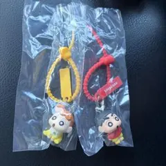 クレヨンしんちゃん ガチャガチャ キーホルダー 2種セット — image 1