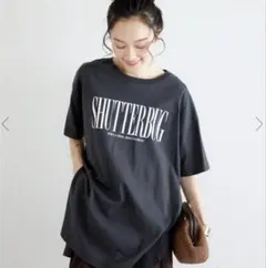 【新品・タグ付】SHUTTERBUGロゴTシャツ/BONJOUR SAGAN — image 1