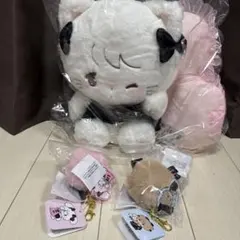 Lil ala mode ファンシーブラックくじ A賞 ぬいぐるみ&D賞セット — image 1