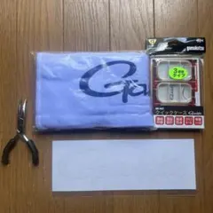 Gamakatsu 釣り用プライヤー クイックケース タオル セット — image 1