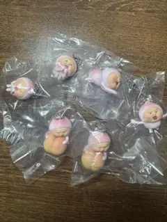 こびとづかん カクレモモジリ キーホルダー 5種セット — image 1