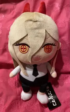 《新品タグ付き》チェンソーマン BIGぬいぐるみ パワー おめ目キュート♡⸝⸝ — image 1