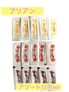 WISTERIA Brian 粉状歯磨き粉 アソート15包セット — image 1