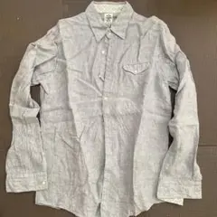 TK Flanders Linen 長袖シャツ ライトグレー サイズ3 — image 1