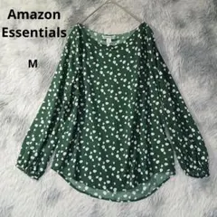 【新品タグ付き】Amazon Essentials 花柄長袖チェニック M — image 1