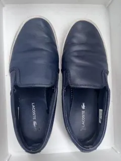 LACOSTE GAZON BL 1 スリッポン ネイビー 23cm — image 1