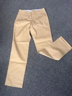 ベージュ スリムフィットパンツ S 股下78cm 最後の1着 — image 1