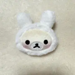 コリラックマ ぬいぐるみバッジコレクション うさぎ 白 — image 1