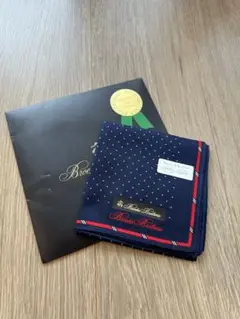 Brooks Brothers ハンカチ ネイビー ドット柄 — image 1