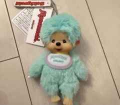 モンチッチ　ぬいぐるみ　キーホルダー　グリーン — image 1