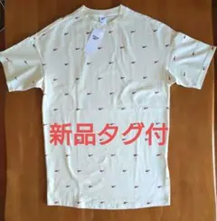 新品タグ付★Reebok リーボック★Tシャツ ロング丈 チュニック オフ白 — image 1