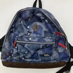 DOUBLE.B デニム柄リュック — image 1