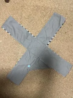 ストライプ柄 抱っこ紐 グレー — image 1
