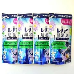 レノア　超消臭　1WEEK　SPORTS　フレッシュシトラス　340ml　4袋P — image 1