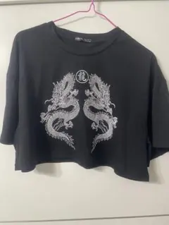 プリントTシャツ 黒 — image 1