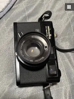 MINOLTA HI-MATIC E ブラック　黒 フィルムカメラ 現状品 — image 1