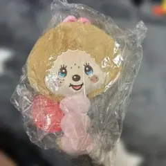 モンチッチ ぬいぐるみミラー ピンク — image 1
