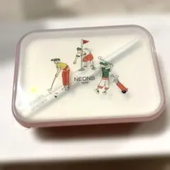 NEONS PARIS 弁当箱 ゴルフ柄 — image 1